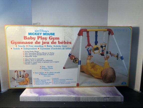 mickey mouse baby play gym