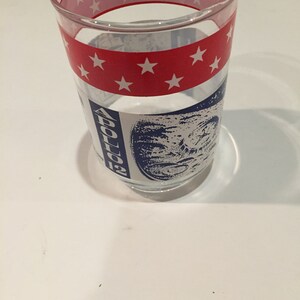 Kennedy Space Center Vintage Apollo 12 Return to the Moon Collector Glassware! Vintage Drinkware NASA Lot 20