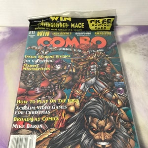 Vintage Rare COMBO Magazine #11 December 1995 - Awesome Piece of Nostalgia - Sealed