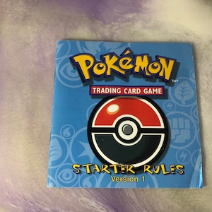 ヴィンテージ ポケモン トレーディング カード ゲーム アドバンス スターター ルール バージョン 1 - レアなヴィンテージ ポケモン アクセサリー