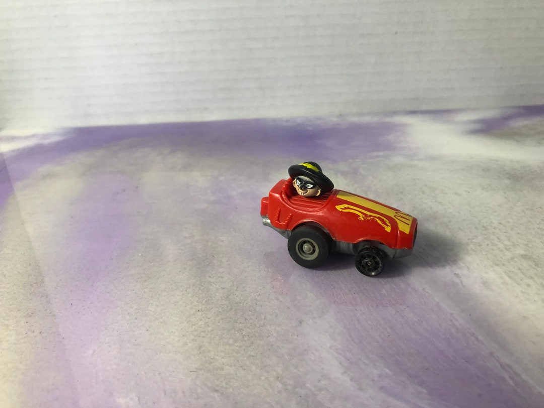 Vintage 1984 Tyco Mcdonald's Hamburgler Pull Back Action Toy Car Rare Fun Collectible Toy