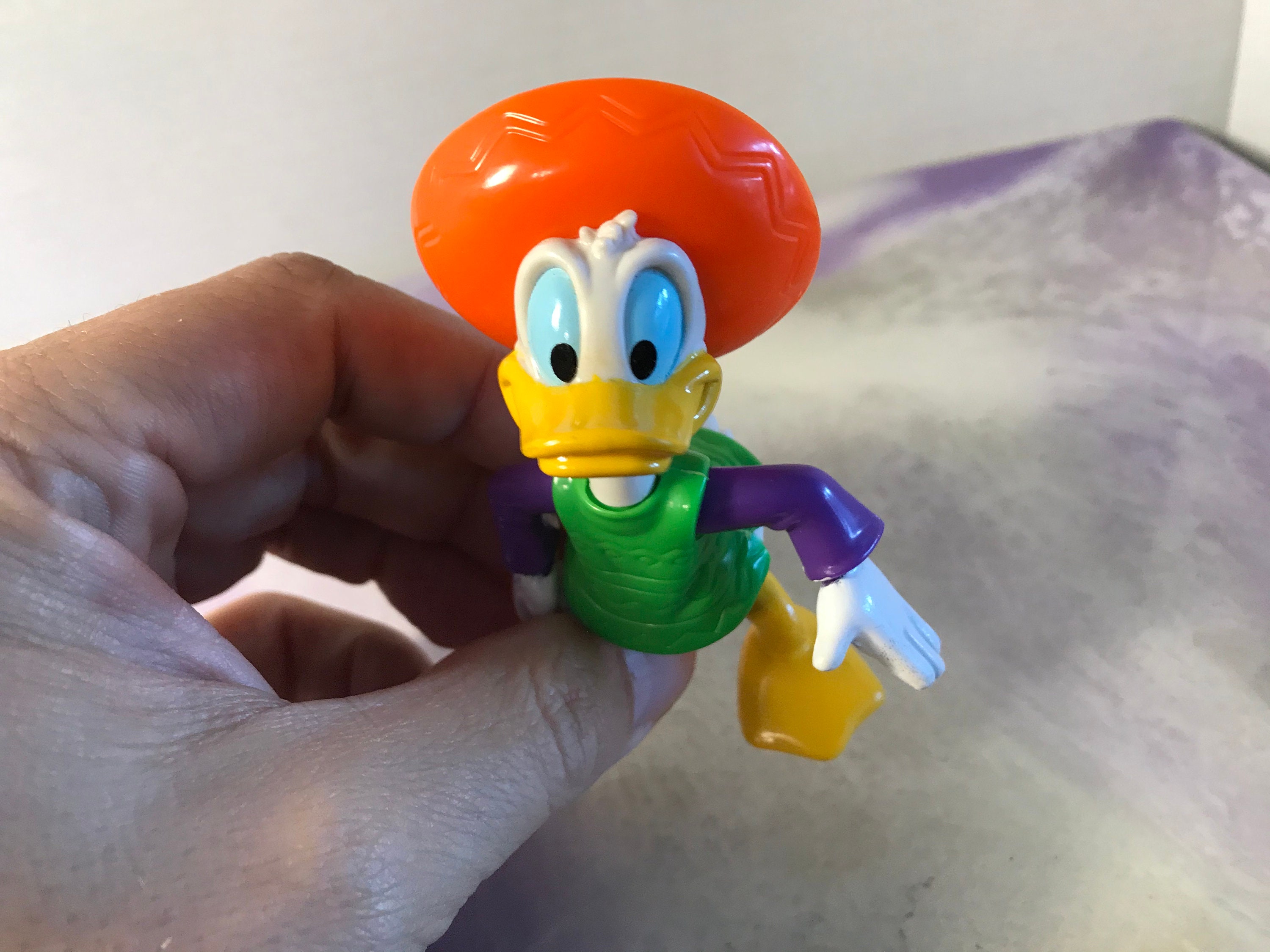 Vintage Disney EPCOT 94 Magic Kingdom DONALD Figure With Movable