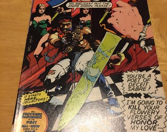 Eclipse Comics Sabre #3 (1992) Vintage Rare Comic Book - Eclipse