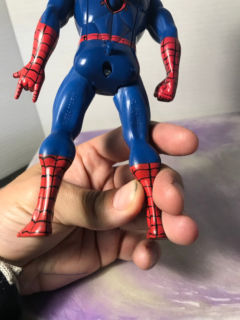 Vintage Marvel Comics Spiderman Projectors SPIDERMAN Actionfigur (1998) Toy Biz Actionfigur - Funktioniert! Bild 5