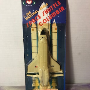 Vintage 1980&#39;s Space Ship Pencil Sharpener Space Shuttle Columbia - New in Packaging