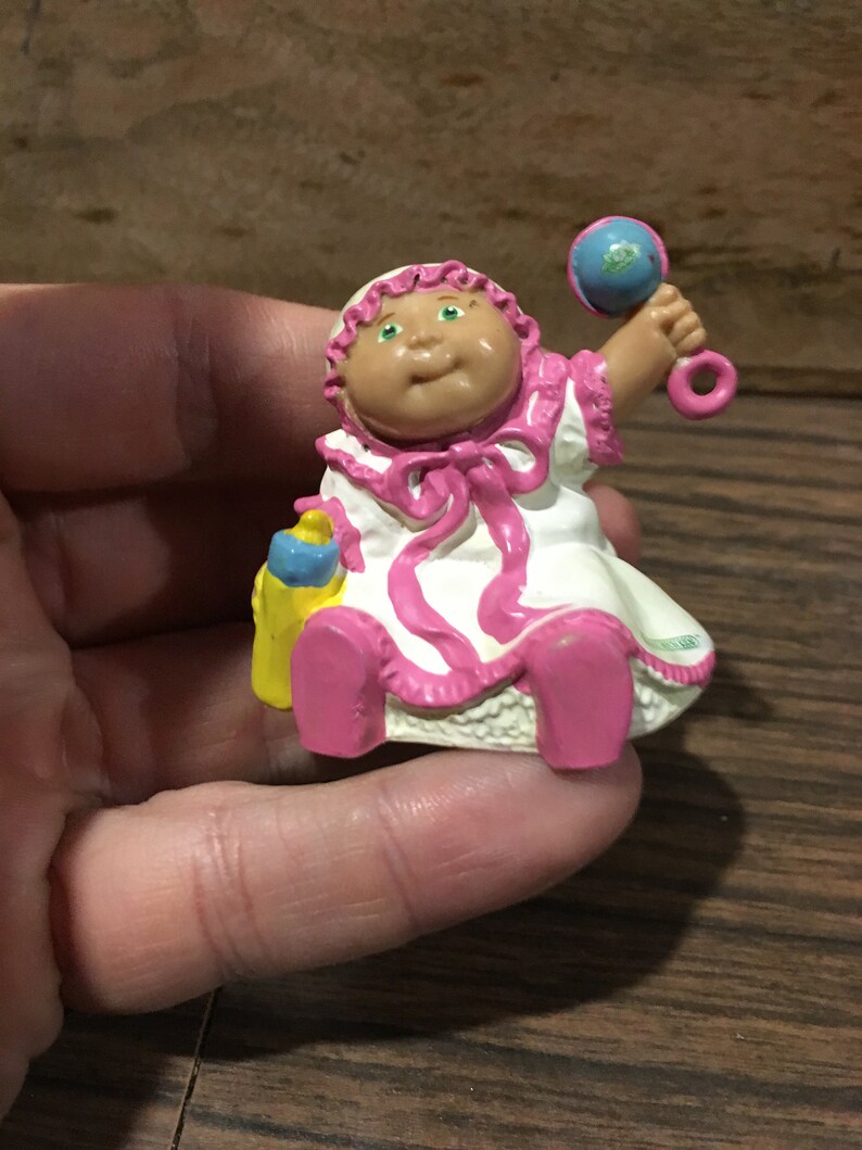 Vintage Cabbage Patch Baby PVC Cake Topper / Figure Girl With Etsy