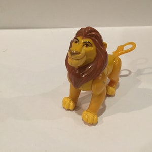 Vintage Lion King Figure Adult Simba! Disney Lion King Burger King Figure Cake Topper! Lot 4