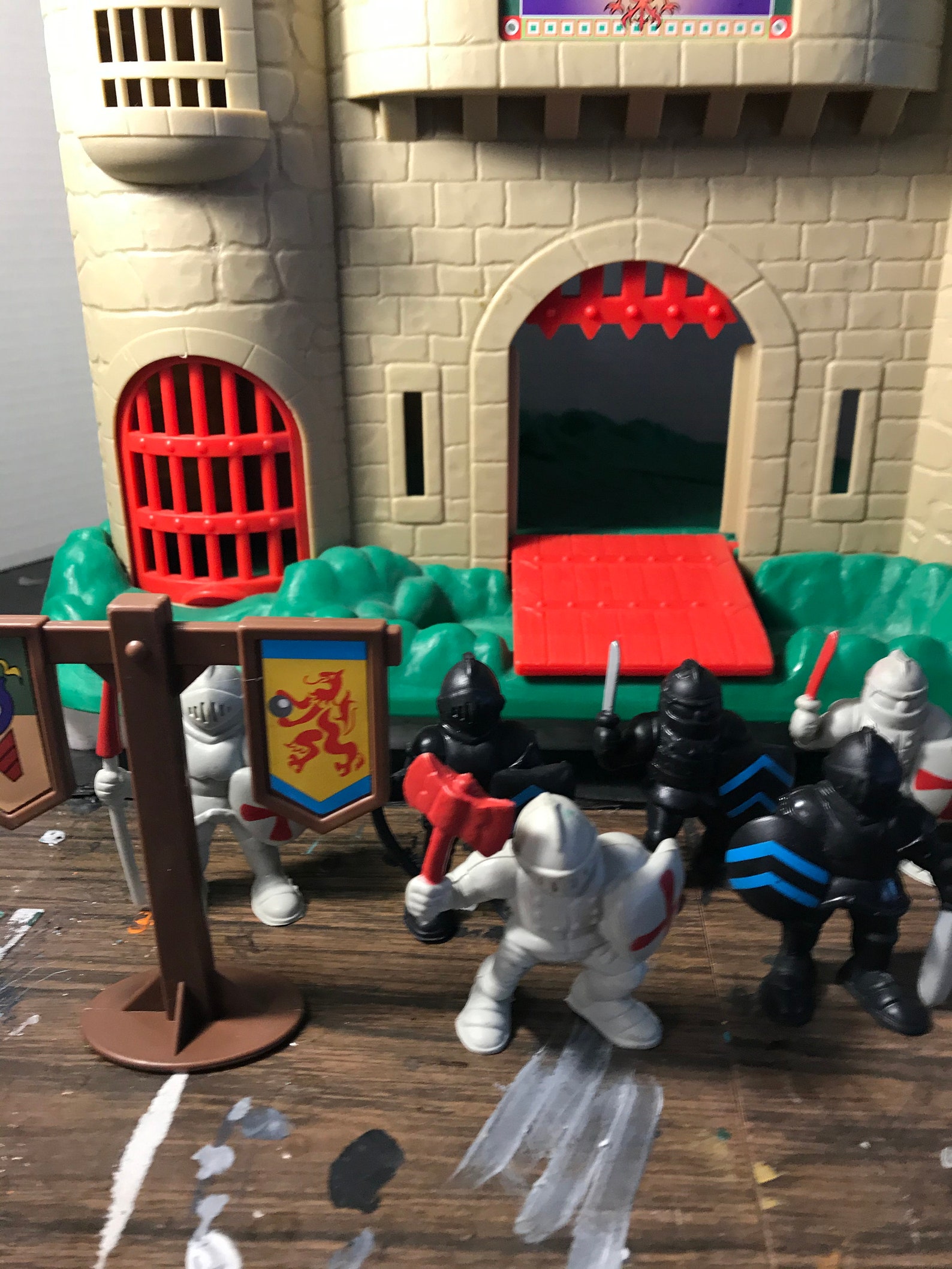 redbox pirate ship and castle playset