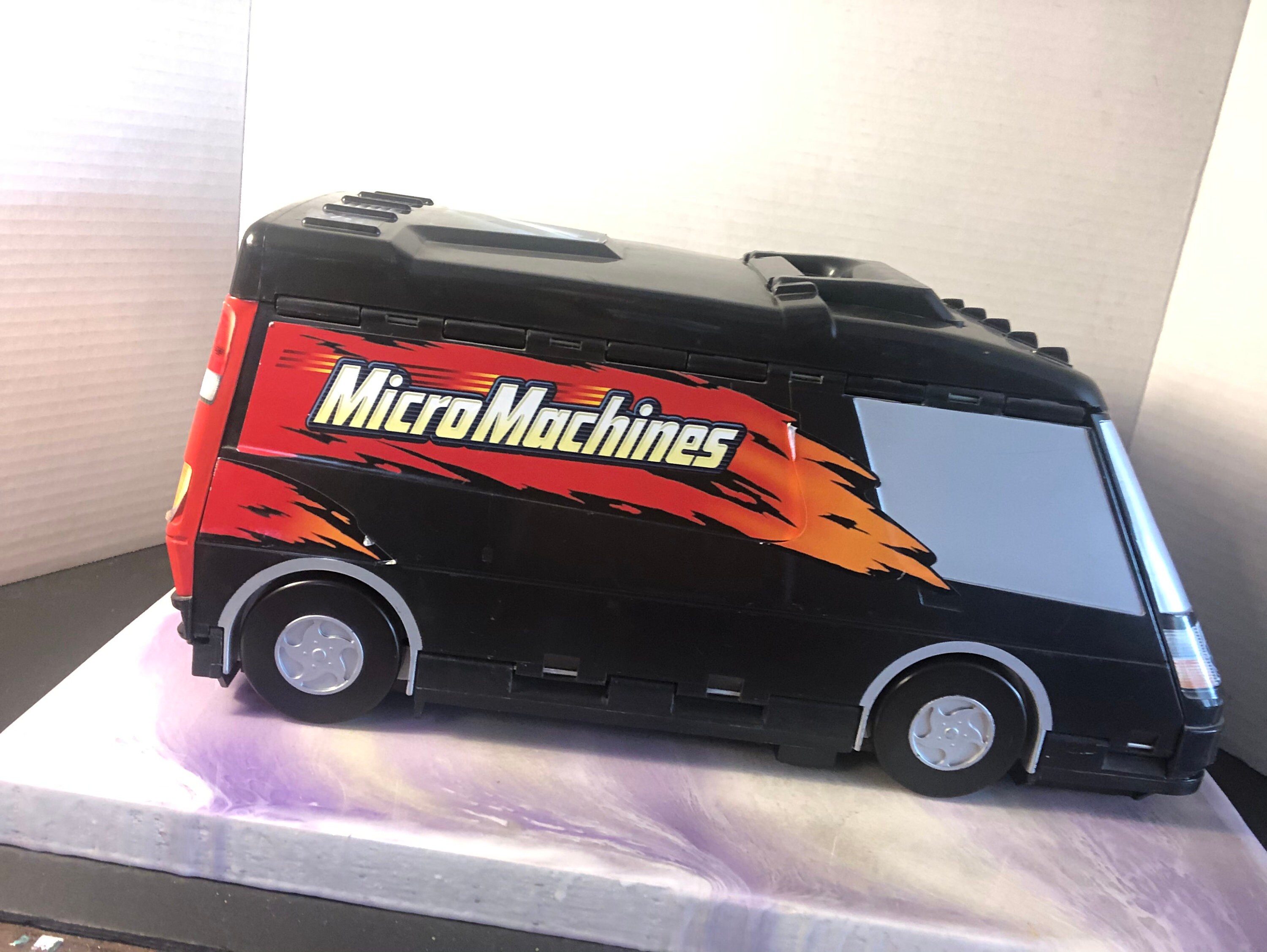 Vintage MICRO MACHINES Super Van City Playset Rare Vintage Etsy