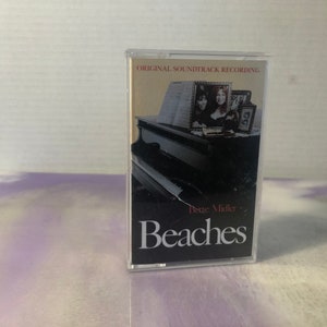 Vintage Bette Midler - BEACHES Soundtrack - Cassette Tape Vintage Album / Cassette Tape - Nostalgia