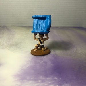 Vintage Flintstones PVC Figure Cake Topper - Bam Bam Flintstone - The Flintstones Cake Topper Toy