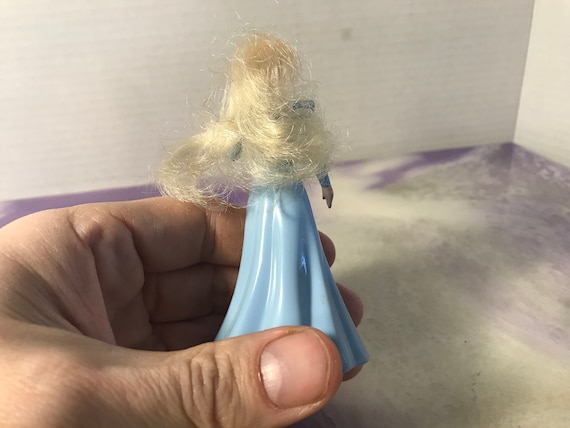 ヴィンテージ ディズニー シンデレラ ブルードレス フィギュア PVC