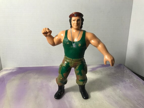 Vintage Corporal Kirchner WWF LJN Titan Sports 1980's Rubber