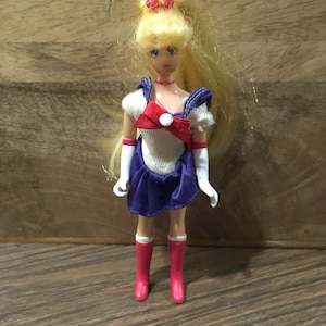 vintage 1995 Bandai Sailor Moon RARE figurine articulée POUPÉE JAPON figurine lune - vintage Sailor Moon nostalgie !