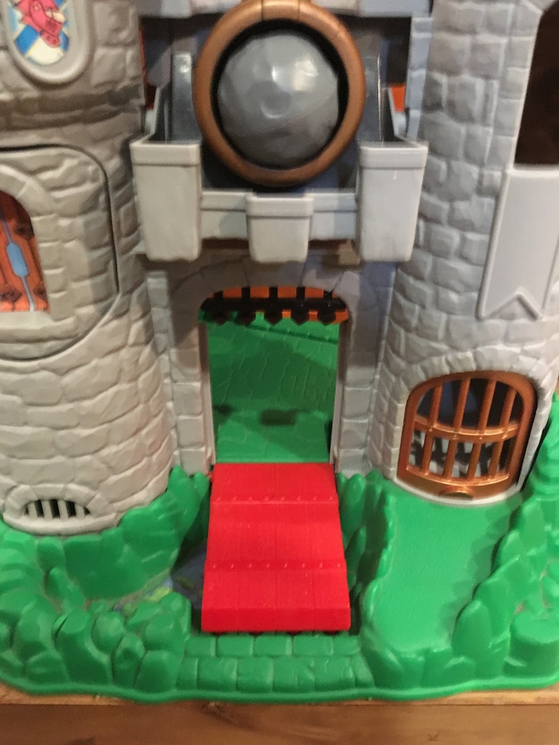 Vintage 1994 Fisher Price Great Adventures Castle 7110 Etsy