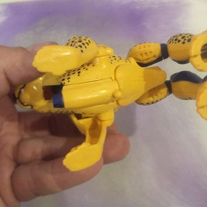 Figurine Transformers Beast Wars Cheetor 1997 – Vintage Bandai – Collection Nostalgie