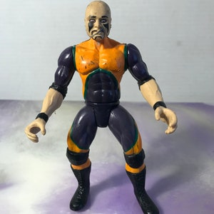Vintage 90&#39;s WWE Loose Headbangers - Mosh Action Wrestling Figure Jakks Titan Tron Live