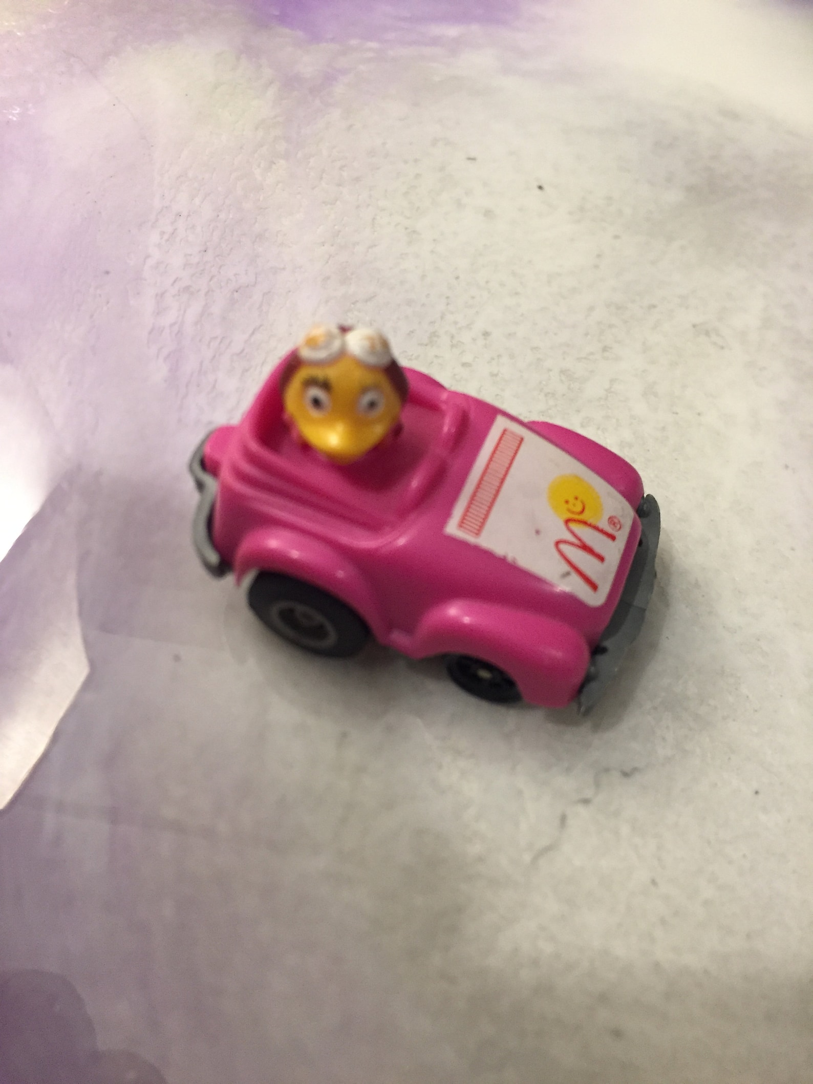 Vintage 80's McDonald's 1985 Pull Back Action Toy Car Etsy