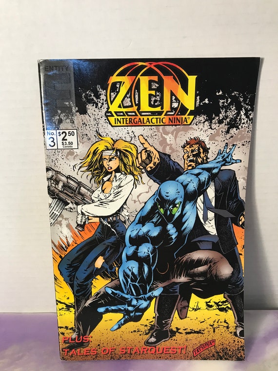 Vintage Entity Comics - Zen Intergalactic Ninja #3- 1990's Series