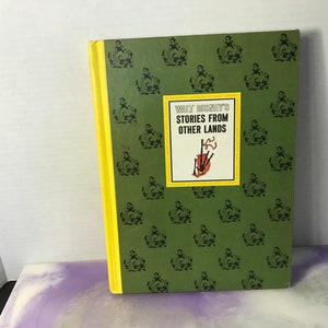 Vintage The Wonderful Worlds Of Walt Disney - Stories From Other Lands -  Golden Press 1965 - Rare Disneyland Hardcover Nostalgia