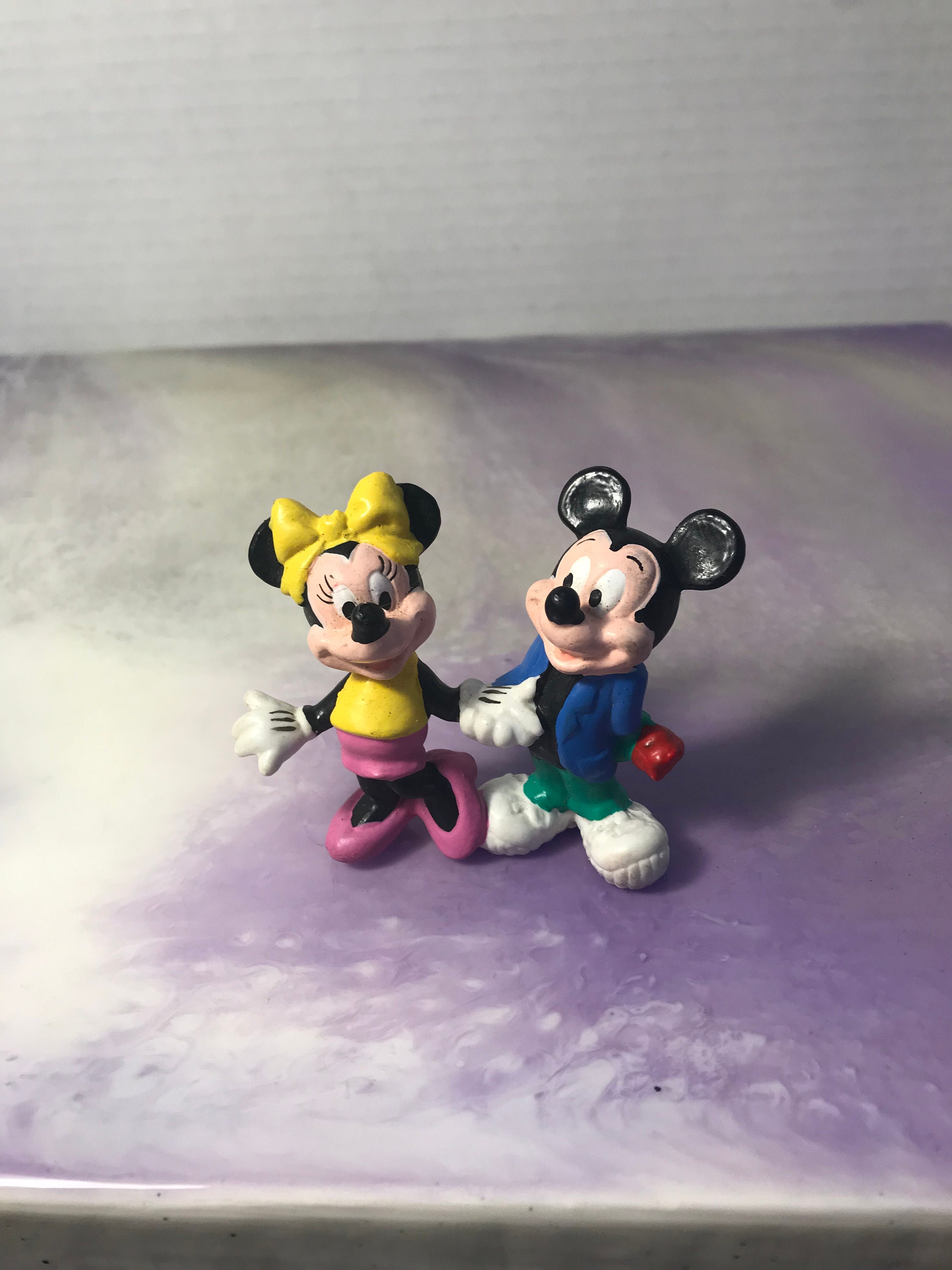 Vintage Disney Applause Mickey and Minnie Mouse PVC Figure - Etsy