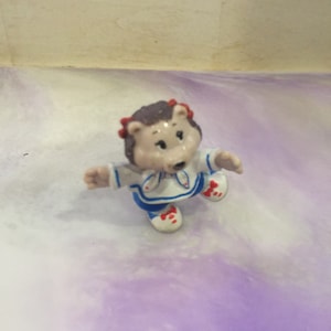 Vintage 1984 TOMY Get Along Gang - Portia Porcupine PVC Figure  - Assorted - Rare Vintage Cake Topper Figure 80&#39;s