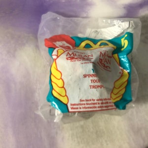 Vintage Brand New Disney Mulan YAO Spinning Top Happy Meal Toy Rare Vintage Toy! Fun Vintage Toy!