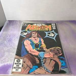 Vintage DC Comics - Arion Lord of Atlantis #5 - 1980&#39;s Comic - Rare Vintage DC Comics Nostalgia