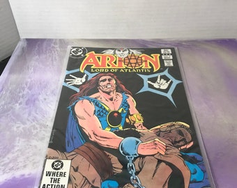 Vintage DC Comics - Arion Lord of Atlantis #5 - 1980's Comic - Rare Vintage DC Comics Nostalgia