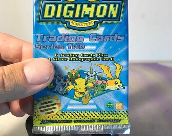 Vintage Sealed Digimon Booster Pack Series 2 - Trading Cards Bandai/upper Deck 2000 - Brand New - Etsy Denmark Vintage Sealed Digimon Booster Pack Series 2 - Trading Cards Bandai/upper Deck 2000 - Brand New - Etsy Denmark