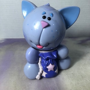 Vintage Nick Jr Blue&#39;s Clues Periwinkle Cat Talking Rare 2000 Fisher Price WORKS