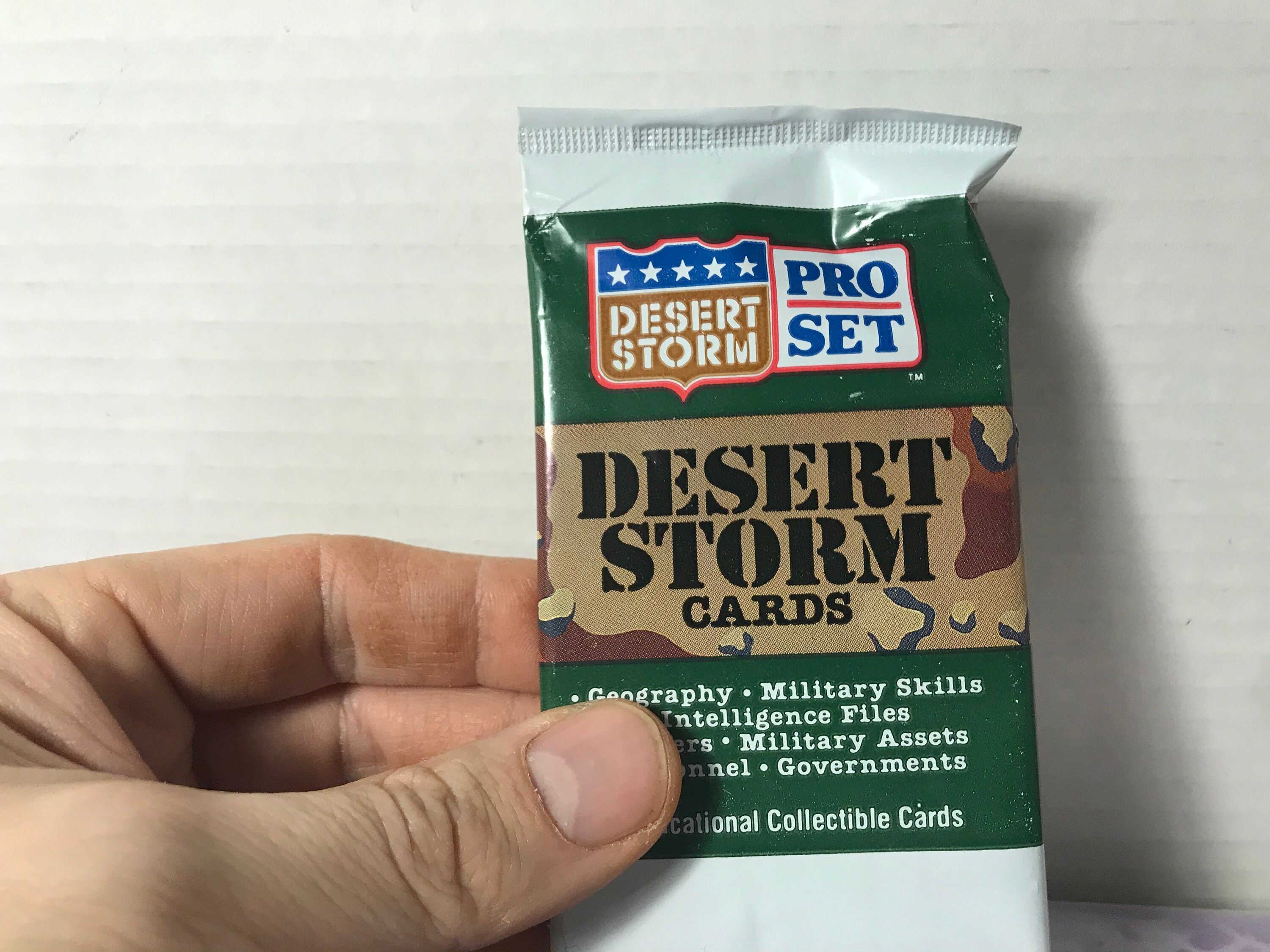 Vintage Lot of Collectible Desert Storm Trading Cards 1991 Pro - Etsy Israel