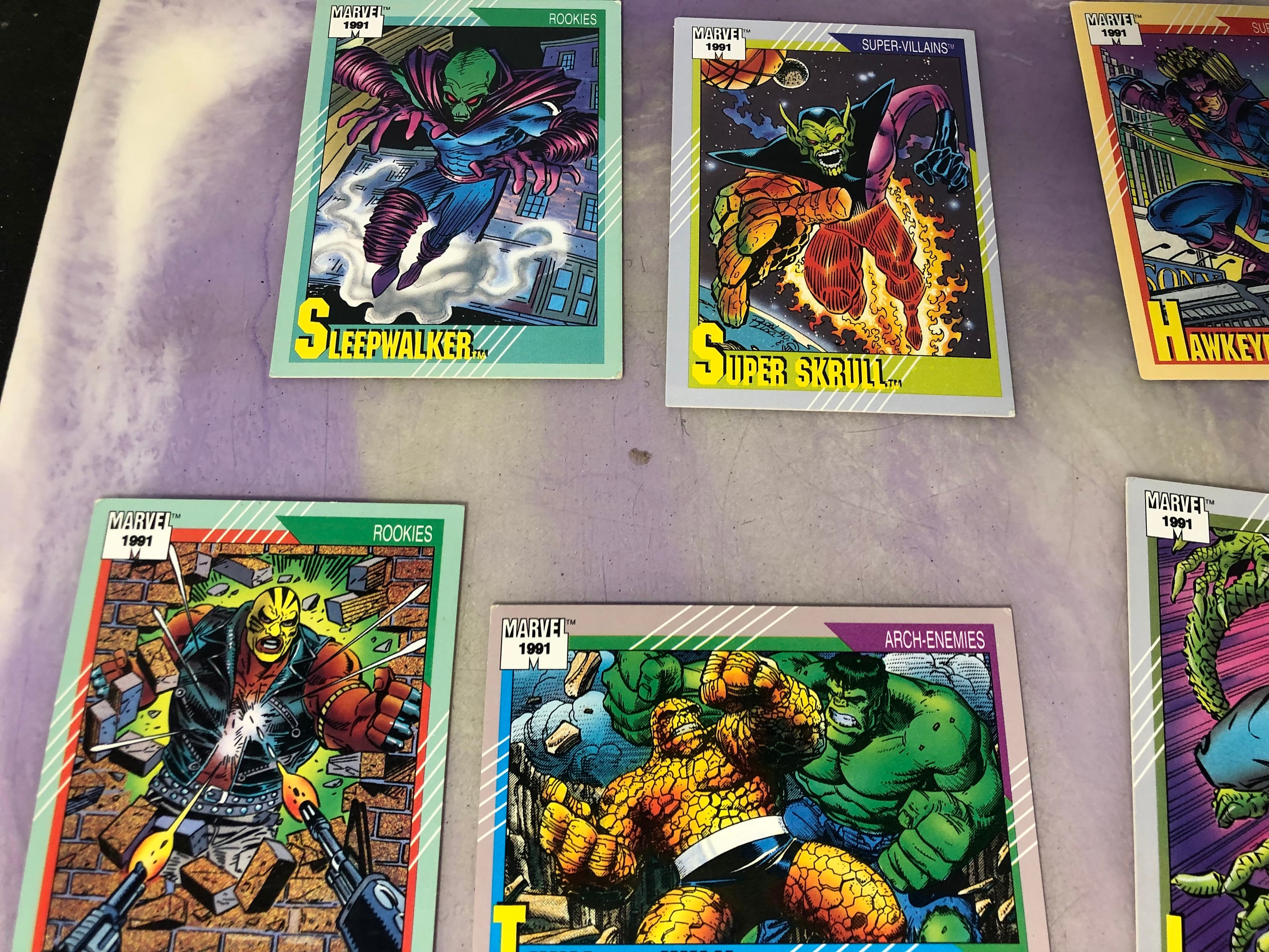 Vintage 1991 Impel Marvel Universe Card 10 Card Mixed Lot - Etsy