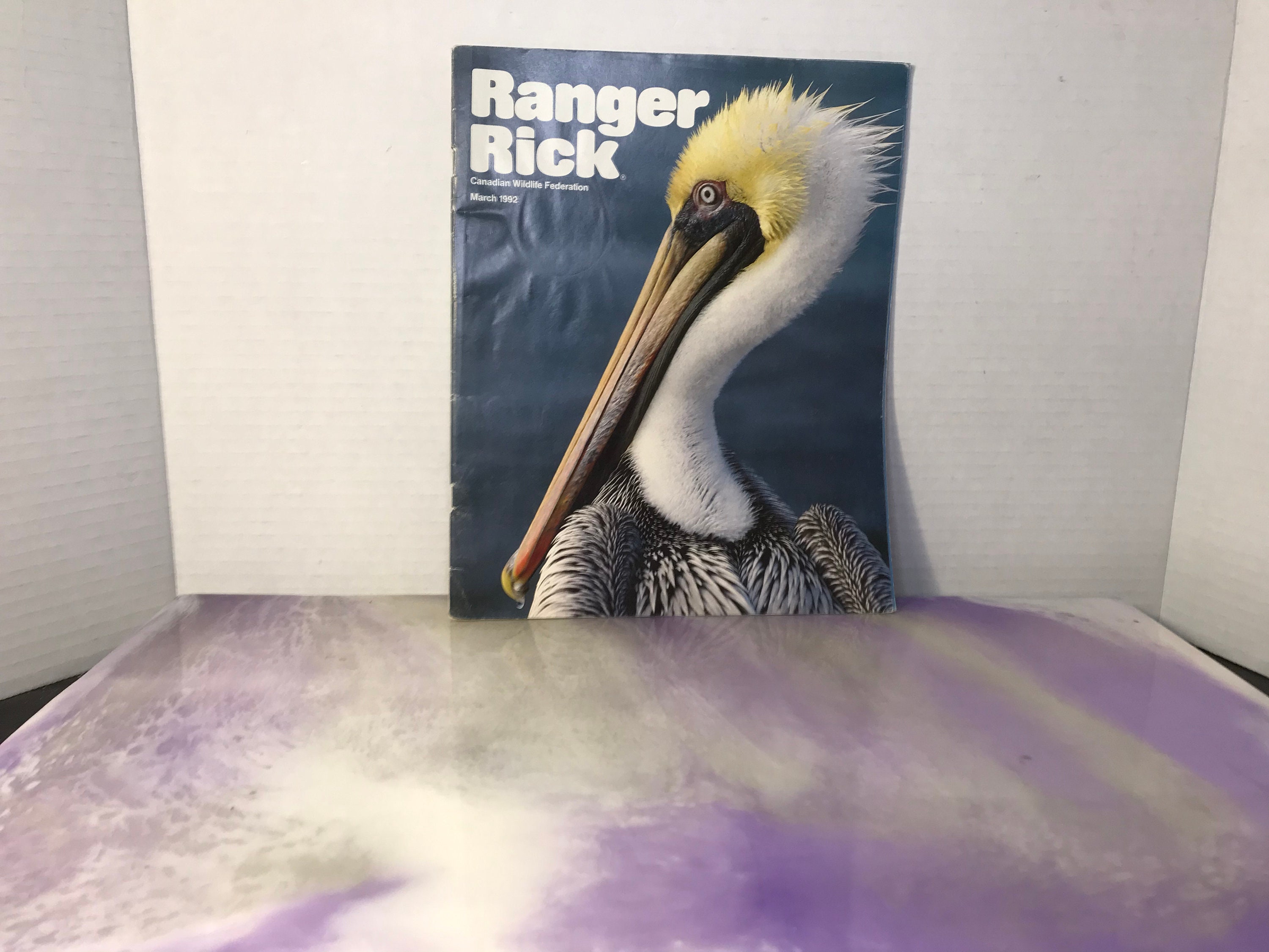 Ricky Ranger Vintage March 1992 - Ranger Rick Magazine - Rare Vintage Nature Themed ...