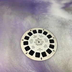 Vintage Sawyer&#39;s View-Master ViewMaster - One ViewMaster Reel  #76 Mount Vernon West Virginia