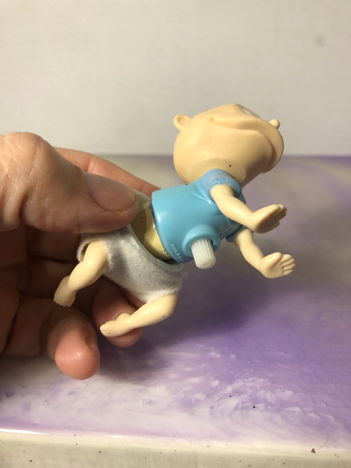 Vintage Rugrats 1998 Burger King Meal Toy! Wind up Tommy Pickles ...