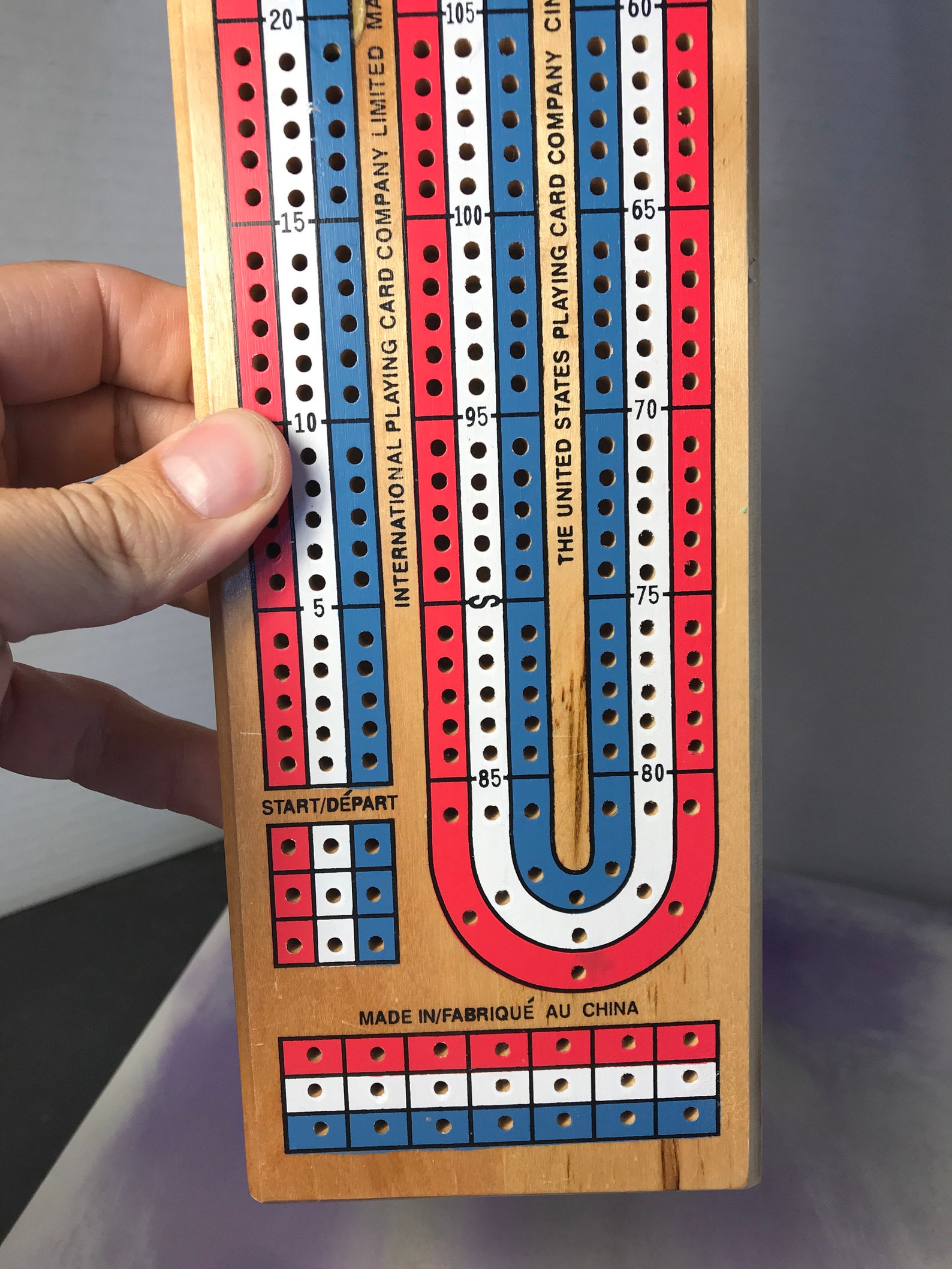 Vintage Bicycle Cribbage Board With Pegs 70's Cribbage Etsy