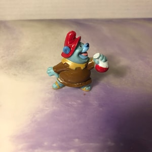 Vintage Disney Adventures of the Gummi Bears - PVC Figure - TUMMI Gummi - Rare Vintage Cake Topper Figure 90&#39;s