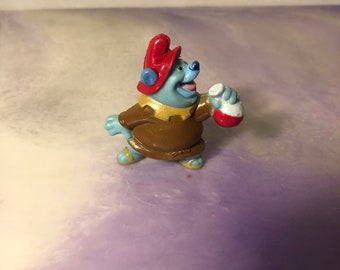 Vintage Disney Adventures of the Gummi Bears - PVC Figure - TUMMI Gummi - Rare Vintage Cake Topper Figure 90's