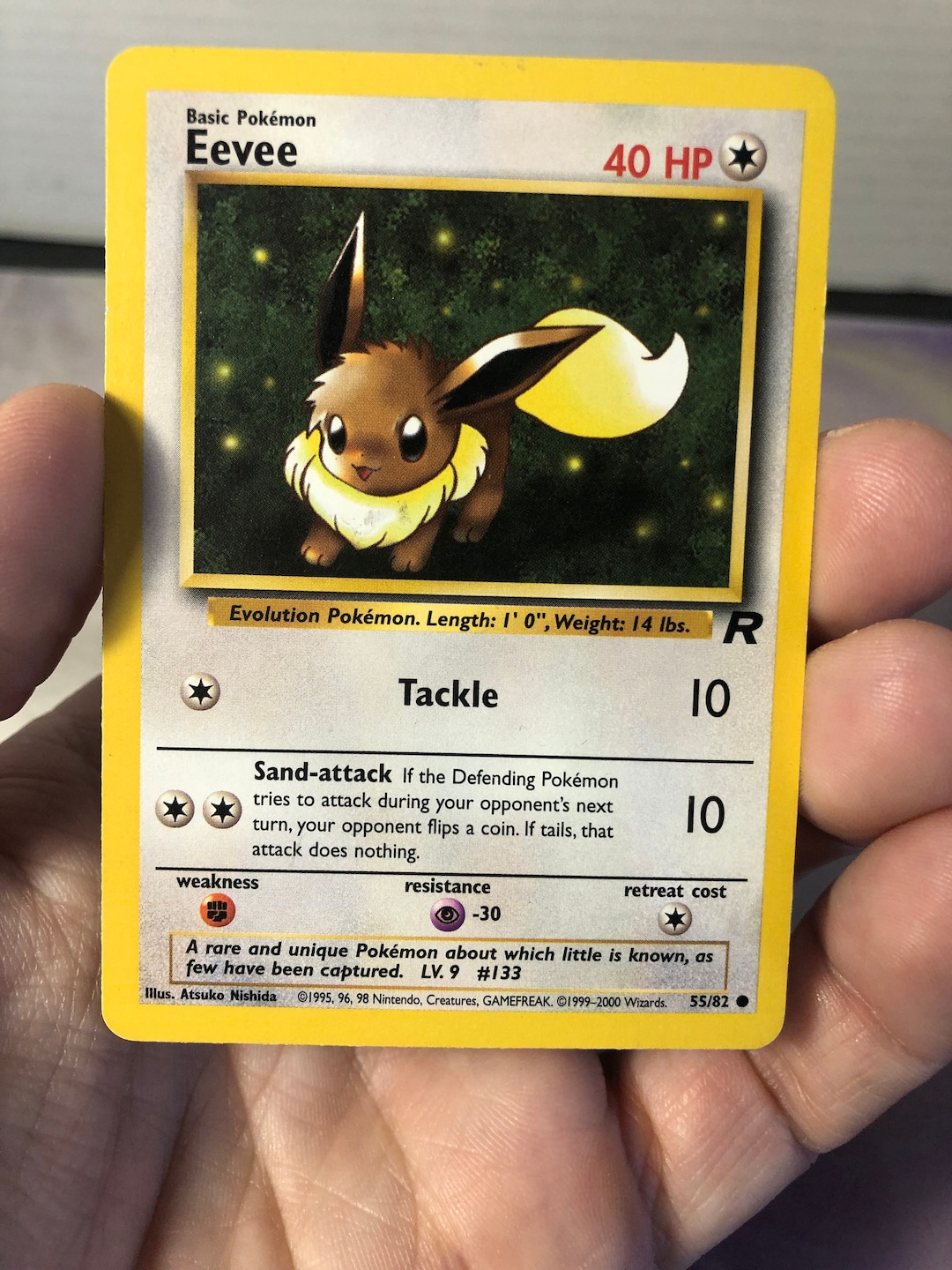 eevee basic pokemon card value Amazon.com: Pokemon - Eevee 133/165 - Pokemon 151 - Reverse Foil