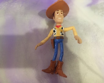 Vintage Disney Pixar Toy Story - figurine - shérif Woody de 5 pouces - figurine de gâteau Toy Story vintage rare des années 90, lot 2