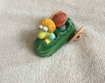 Vintage McDonald&#39;s Fraggle Rock Boober & Wemb Happy Meal Toy 1987 ! Fraggle Rock Nostalgia Toy
