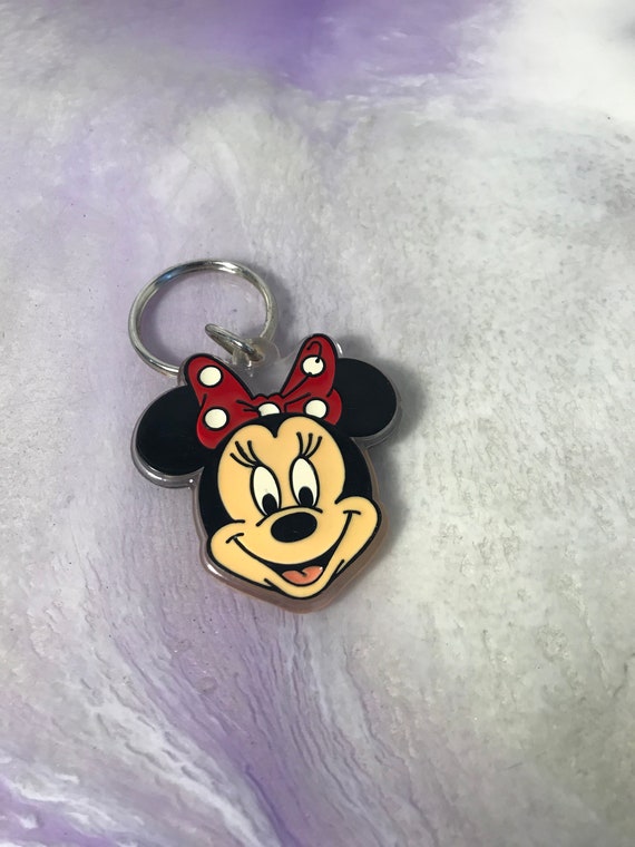 Vintage Disney Minnie Mouse Keychain - Super Cute 