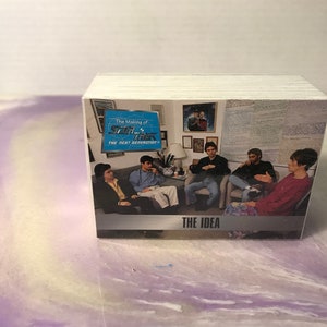 Vintage 1994 Sky Box Star Trek the Making of the Next Generation Collectors Card Set Gloednieuw! - Geweldige 90's Star Trek Card Lot