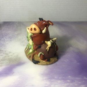 Vintage Applause Lion King Figure Timon and Pumba! Disney Lion King Cake Topper PVC Figure!