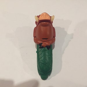 Vintage Mcdonalds Lion King Burping Pumba Finger Puppet Toy, 4 1/2" Tall  - Disney Nosalgia Lot 2