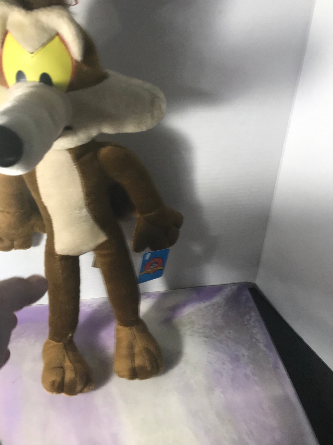 Vintage Large Looney Tunes Wile E. Coyote Plush Stuffed Animal Etsy