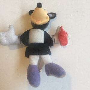 Vintage Disney- Plush - Minnie Mouse - Rare Vintage Disney Toy - Plush Figure 90&#39;s