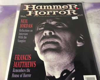 Vintage Rare Hammer Horror Magazine #2 - Rare Horror Styled Magazine - Awesome Piece of Nostalgia -