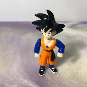 Vintage 1989 Giochi Preziosi DragonBall Z DBZ Goku Action Figure Old 3" Rare - Awesome